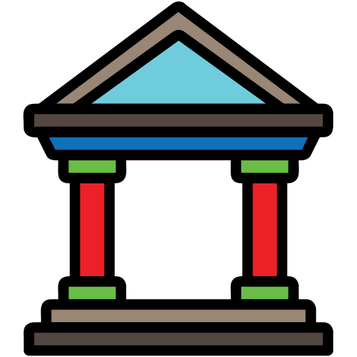 Bank, Banking, Building, Business, Finance, Money Icon Free