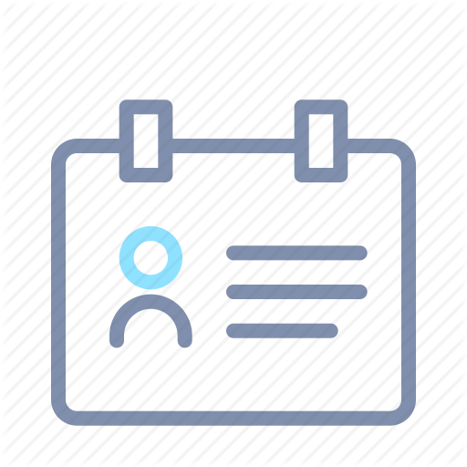 Business, Card, Employee, Name, Office, Person, Tag Icon