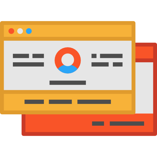 Business Card, Office Icons, Outline, Personal Card, Business