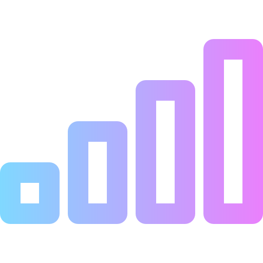 Growth Icon Business Colored Freepik