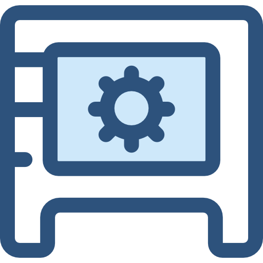 Open, Security, Business Icon