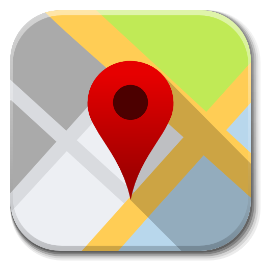Apps Google Maps Icon Flatwoken Iconset Alecive
