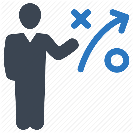 Business Strategy, Businessman, Planning Icon