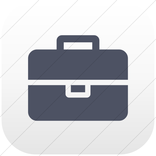 Flat Rounded Square Blue Gray On White Gradient