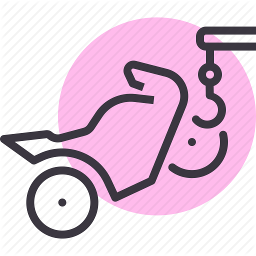 Arrest, Bust, Mechanic, Motorcycle, Repair, Service, Tow Icon