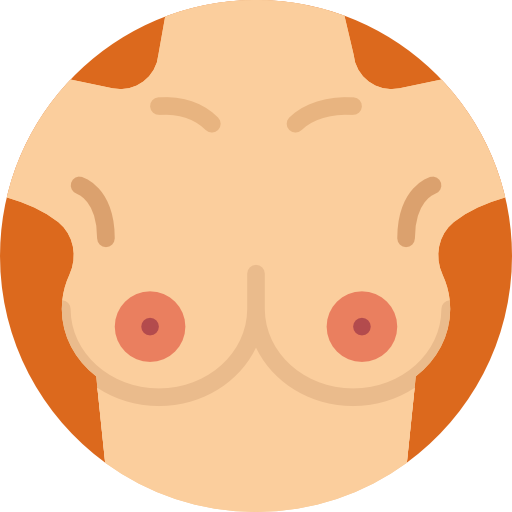 Human Body, Breast, Female, Woman, Body Parts, Bust Icon