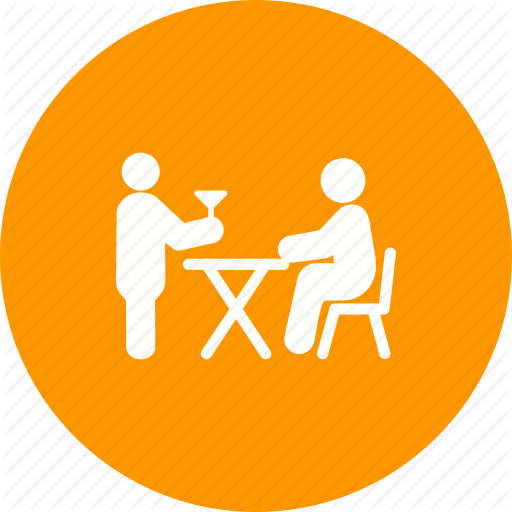Butler, Order, Restaurant, Service, Serving, Table, Waiter Icon