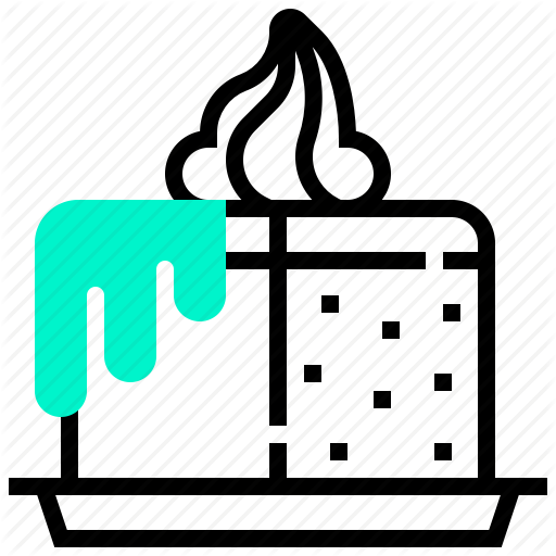 Bakery, Butter, Cake, Dessert, Food Icon