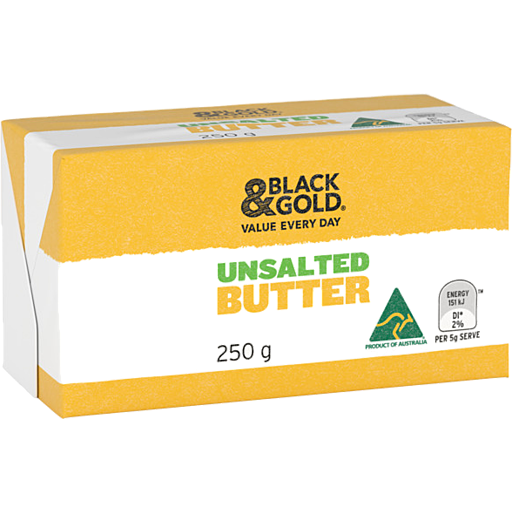 Black Gold Butter Unsalted Pat