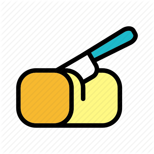 Butter, Cheese, Creamy, Ingredient, Knife, Spread Icon