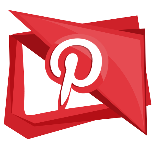 Social Media Crimson Icon