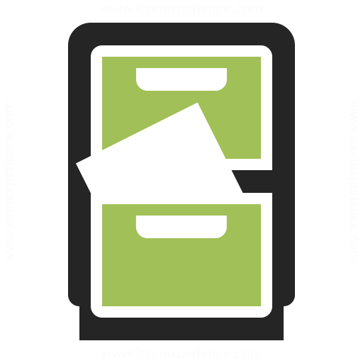 Cabinet Open Icon Iconexperience