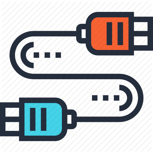 Adapter, Cable, Connection, Plug, Plugin, Usb, Wire Icon