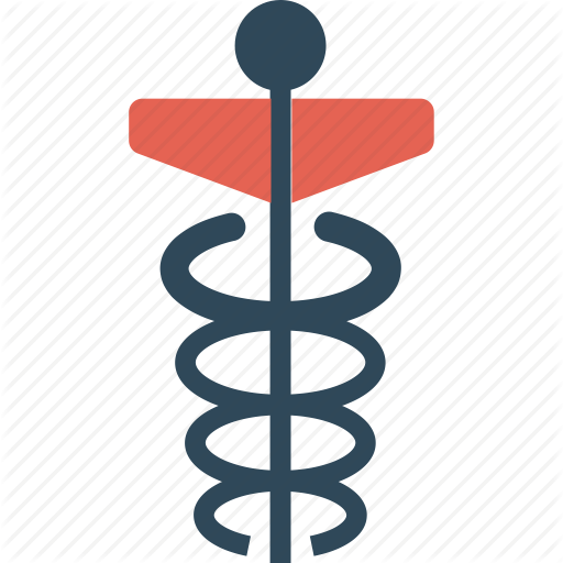 Caduceus, Medical, Sign Icon