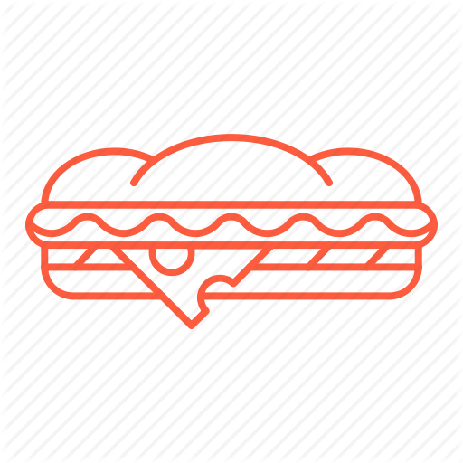 Breakfast, Cafe, Food, Lunch, Restaurant, Sandwich Icon