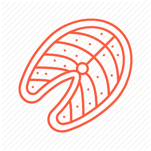 Cafe, Fish, Food, Japanese Food, Restaurant, Salmon, Seafood Icon