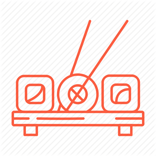 Cafe, Food, Japanese Food, Restaurant, Rolls, Salmon Icon