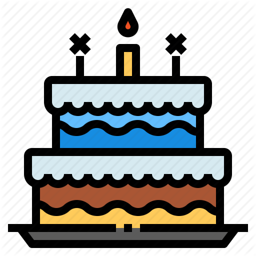 Birthday, Cake Icon