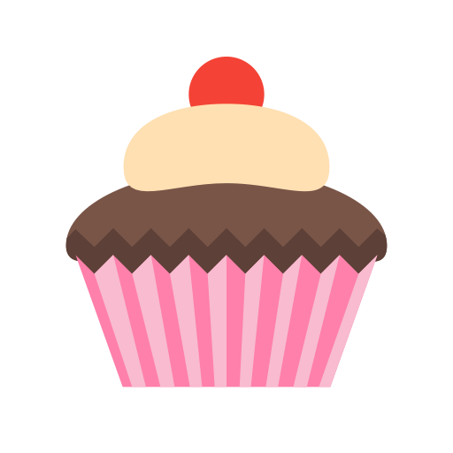 Cupcake, Dessert, Fairy Cake Icon With Png And Vector Format