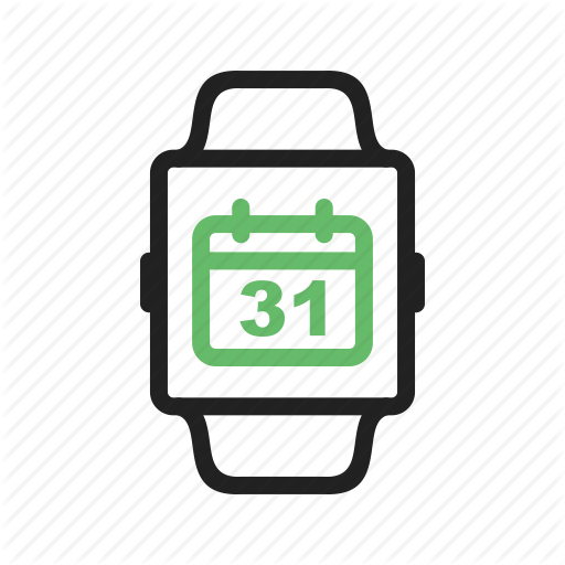 App, Calendar, Dates, Plan, Schedule, Screen, Watch Icon