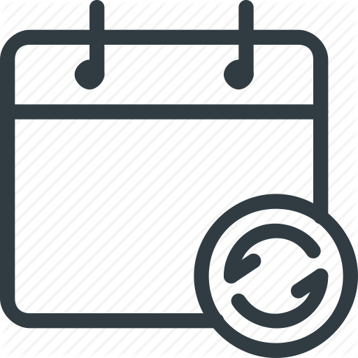 Calendar, Event, Recurent, Renfresh, Repeat, Time Icon