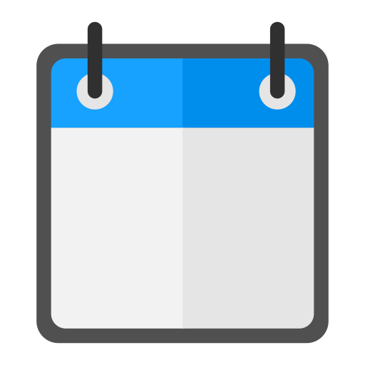 Calendar, Blank, Flat Icon Free Of Snipicons Flat