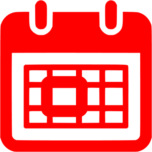 Red Tear Of Calendar Icon
