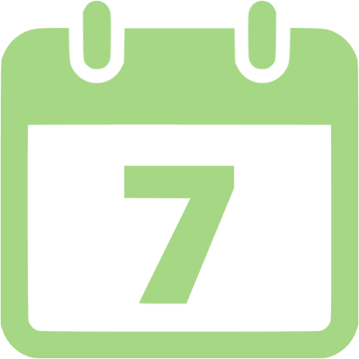 Guacamole Green Calendar Icon