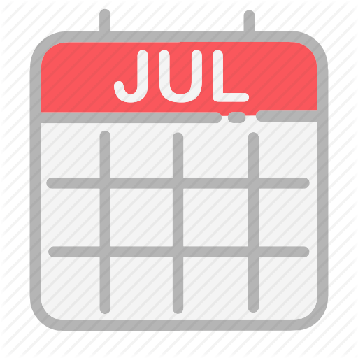 Calendar, Date, Dates, July, Month, Numbers, Ui Icon