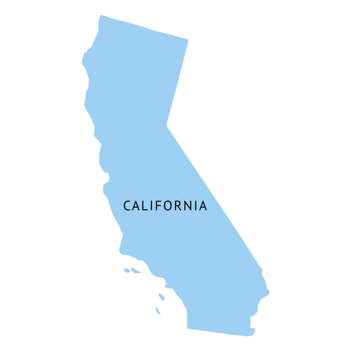 California State Plain Map