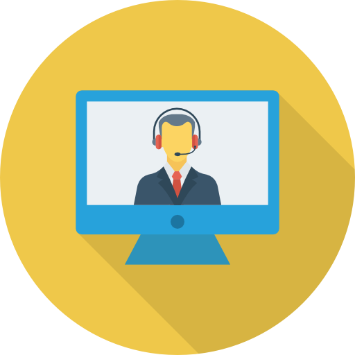 Video Call Icon Banking And Finance Dinosoftlabs