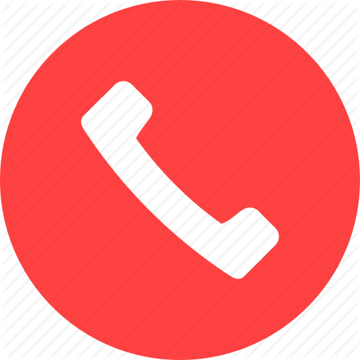 Call, Circle, End, Finish, Phone, Red, Talk Icon