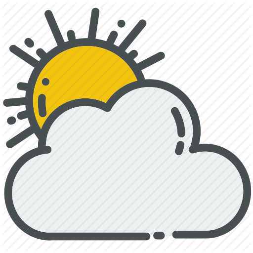Android, Cloud, Clouds, Phone, Sun, Sunny, Weather Icon
