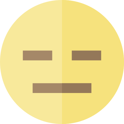 Emoticons, Emoji, Feelings, Smileys, Calm Icon