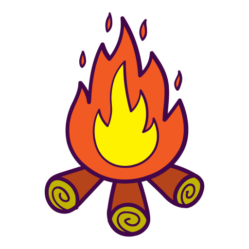 Campfire Icon Free Of Autumn Hand Drawn