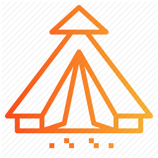 Camping, Nature, Tent Icon