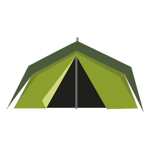 Green Tent Icon