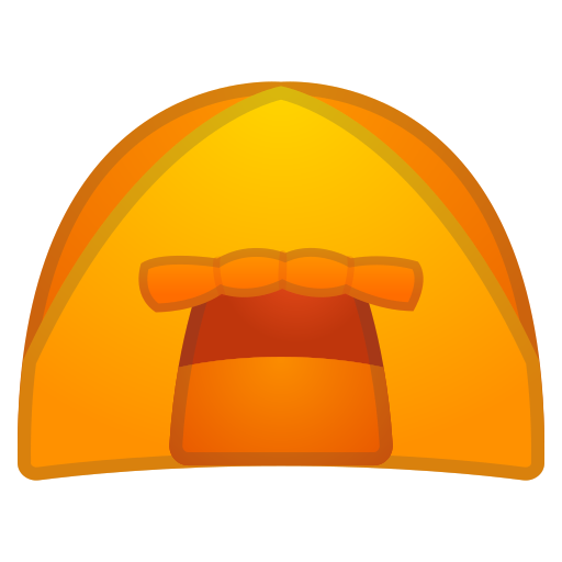 Tent Icon Free Of Noto Emoji Travel Places Icons