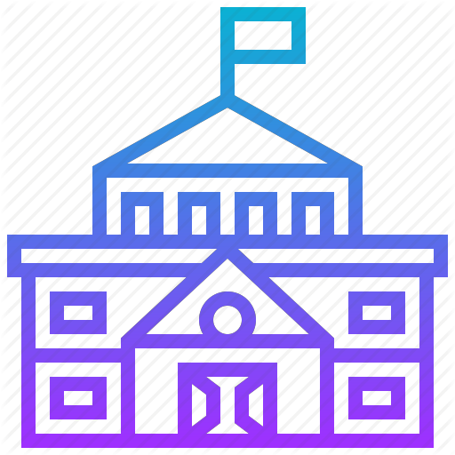 Building, Campus, Education, Place, School Icon
