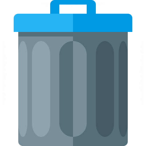 Iconexperience G Collection Garbage Can Icon