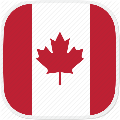 Ca, Canada, Flag Icon