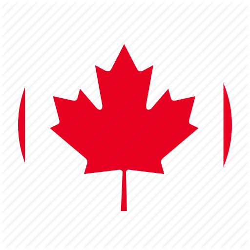 America, Can, Canada, Canadian, Country, Flag, North Icon