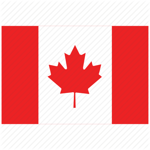 Canada, Canada's Flag, Canada's Square Flag, Flag Of Canada Icon