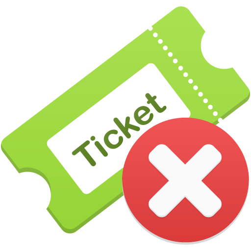 Remove Ticket Icon