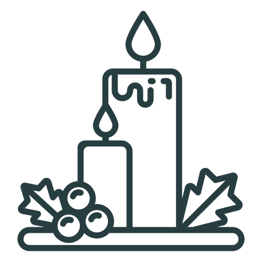 Christmas Candles Icon