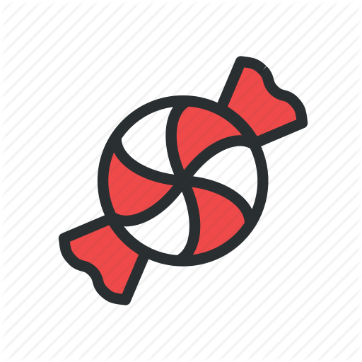 Candy, Confectionery, Sweet, Swirly Candy Icon