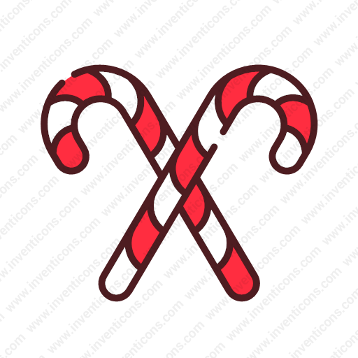 Download Candy,cane Icon Inventicons