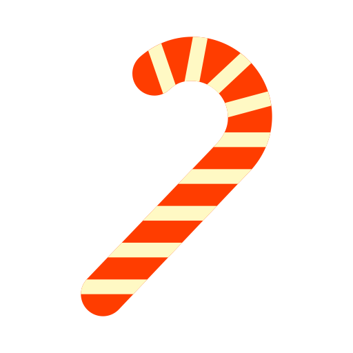 Candy Cane, Fill, Flat Icon With Png And Vector Format For Free