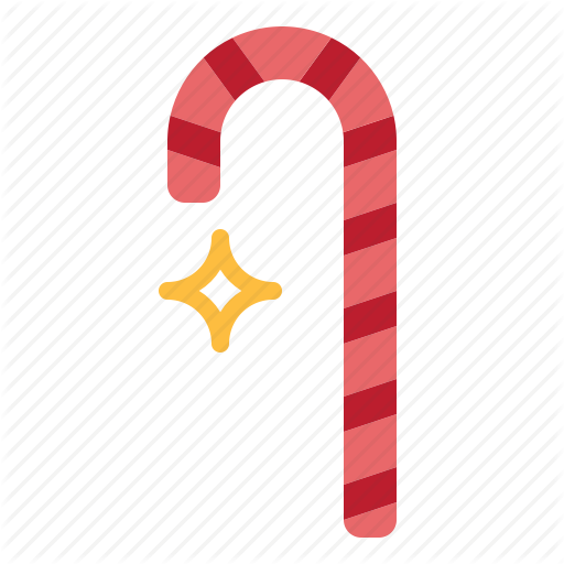 Candy, Cane, Dessert, Sweet Icon