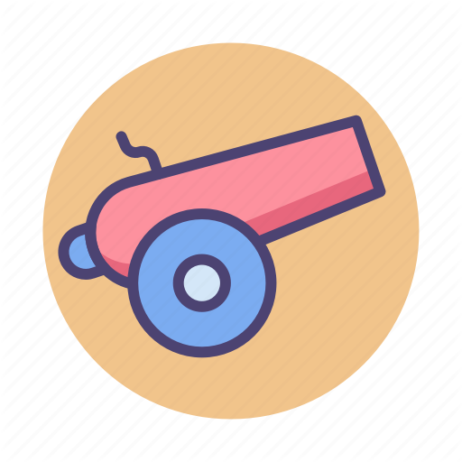 Army, Artillery, Bomb, Canon, Military, Weapon Icon